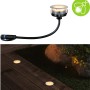 Paulmann LED Bodeneinbaustrahler Floor Plug & Shine, Ø 7cm, warmweißes Licht, insektenfreundlich.