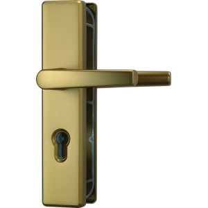 Abus Schutzbeschlag KLN314, beidseitig Drücker, Bronze, für Türstärke 32-47mm.