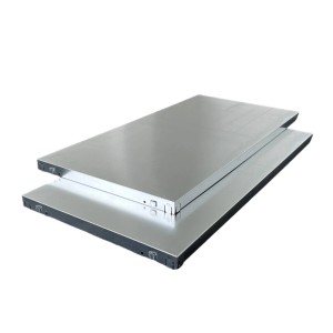 Schulte Steck-Grundregal, 2 verzinkte Regalböden 200x100x50 cm für hohe Lasten.