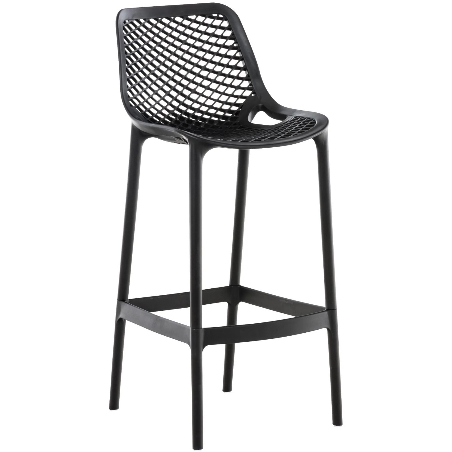 CLP Outdoor Barhocker Air Schwarz