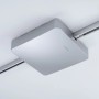 Paulmann Urail Mitteleinspeisung in Chrom Matt für Schienensysteme, Smart Home Zigbee kompatibel.