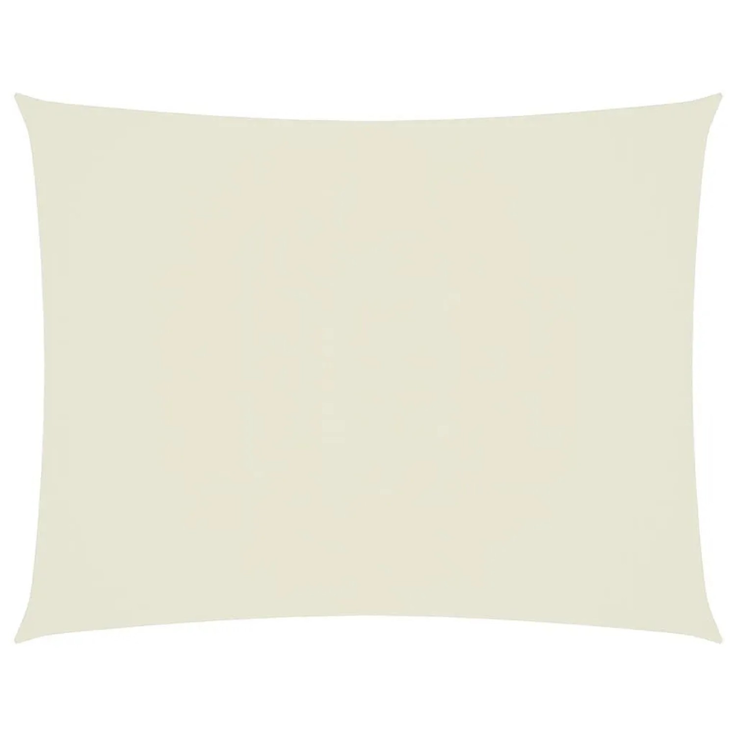 vidaXL Sonnensegel Oxford-Gewebe Rechteckig 6x7 m Creme 135222