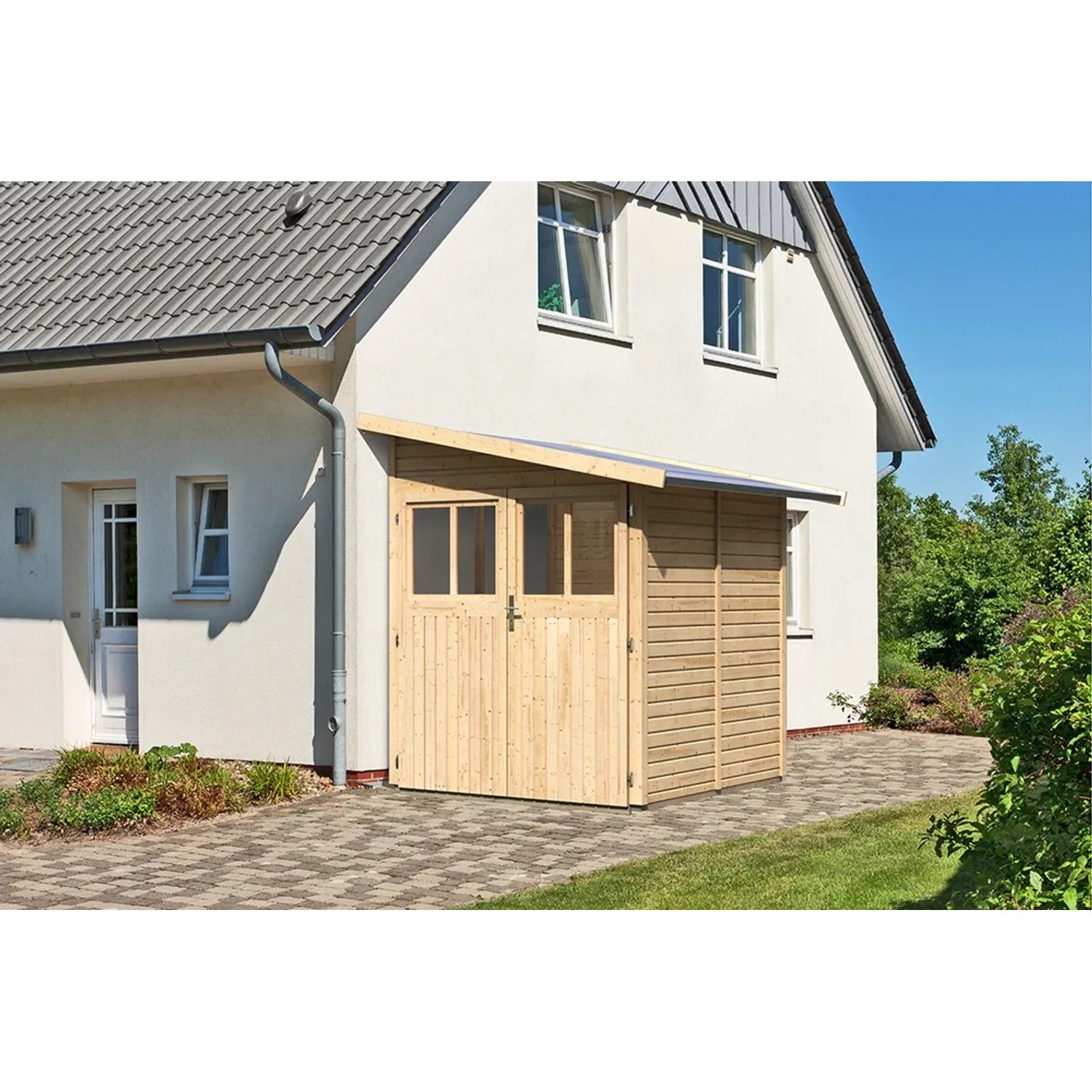 Karibu Gartenhaus Wandlitz 2 (BxT: 181 x 181 cm)