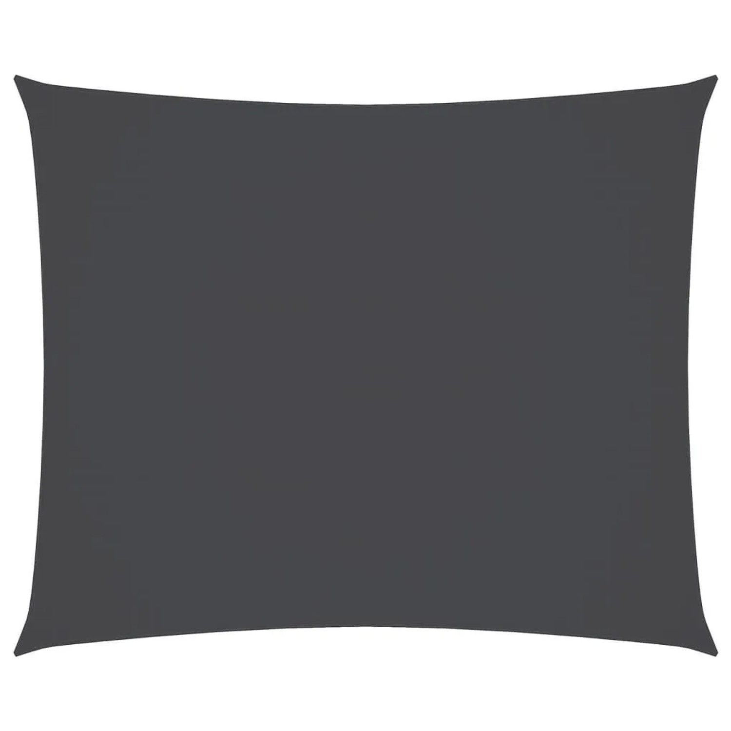 vidaXL Sonnensegel Oxford-Gewebe Rechteckig 3,5x4,5 m Anthrazit 135104