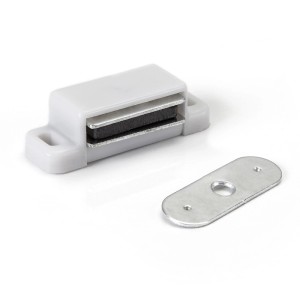 SOTECH Magnetschnäpper Weiß inkl. Gegenplatte