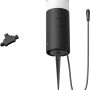 Philips Hue Calla LED-Sockelleuchte, Erweiterung für den Garten, schwarz. Smarte Außenbeleuchtung.