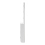 Weißer HmIP Fenstergriffsensor für Hausautomation, Seitenansicht.