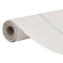 Weiße vidaXL Unkrautvlies Rolle (1x50m) mit grünen Streifen, für Gartenhilfsmittel.