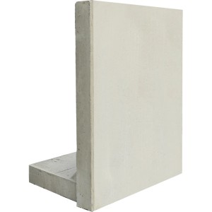 Grauer EHL Stützwinkel L-Stein, 50x130 cm, für Einfassungen und Mauersysteme.