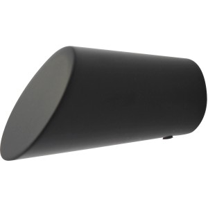 Schwarzes Endstück „Rag“ für 2 cm Gardinenstange von Mydeco.