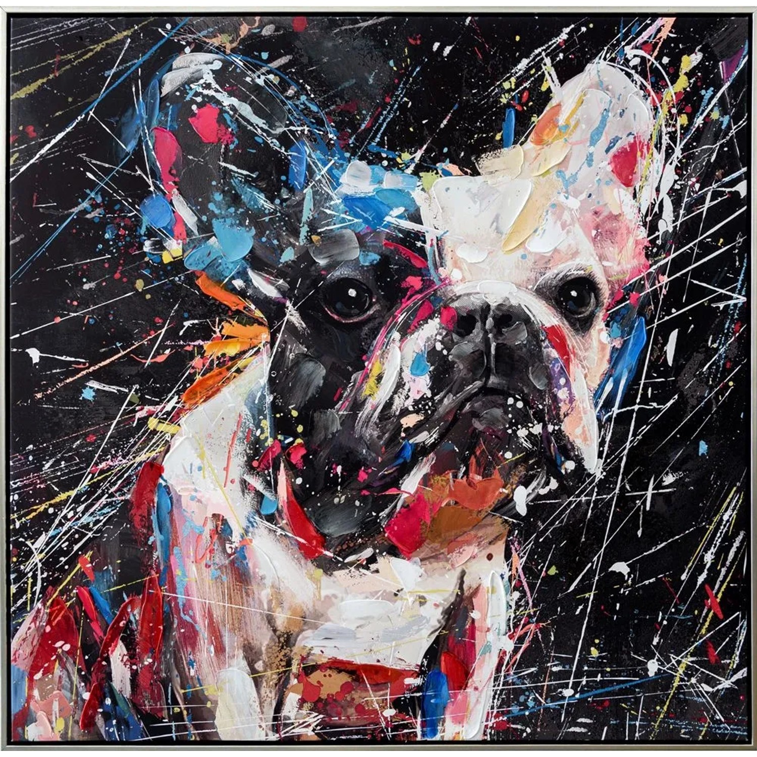 Art Universe Leinwandbild Love Me 82 x 82 cm