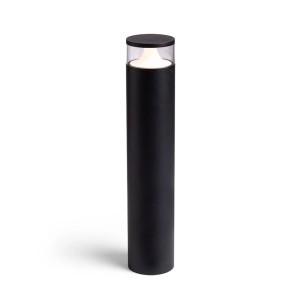 Rendl BRENDA 60 LED Außenleuchte, schwarz, zylindrisch, 60 cm hoch, mit warmweißem Licht. Ideal für Gartenwege.