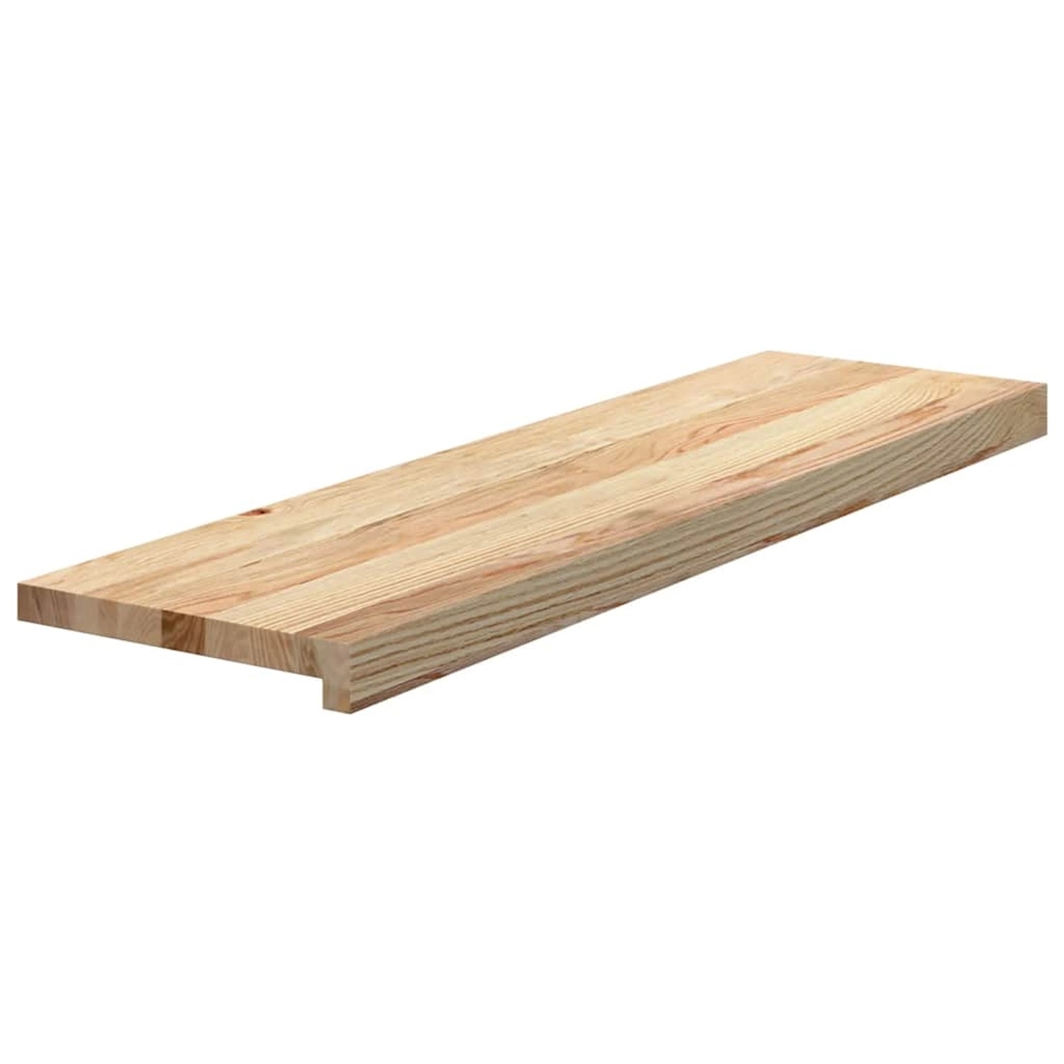vidaXL Treppenstufen 4 Stk Unbehandelt 90x25x2 cm Massivholz Eiche 3282895 günstig online kaufen