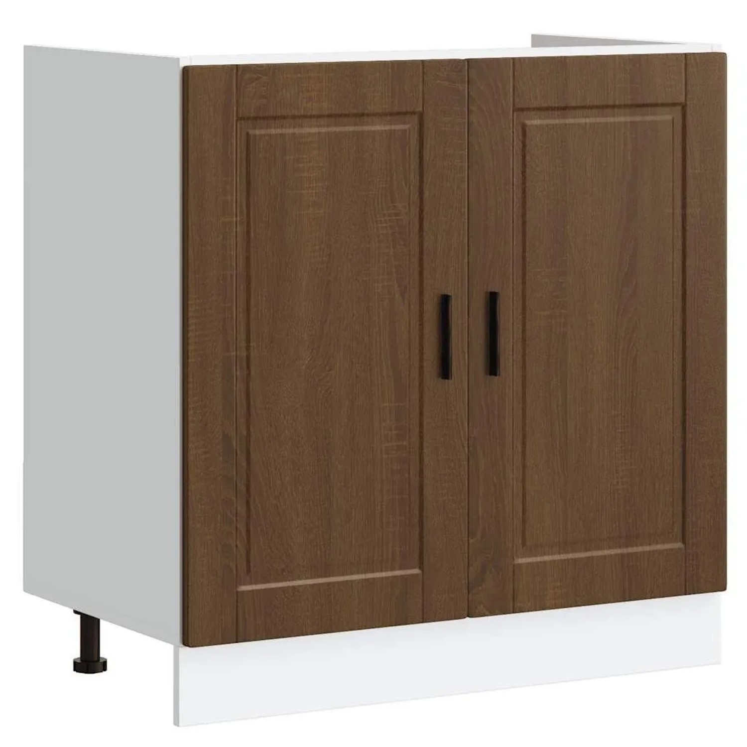 vidaXL Spülenunterschrank Porto Braun Eichen-Optik 80x46x81,5 cm 853934