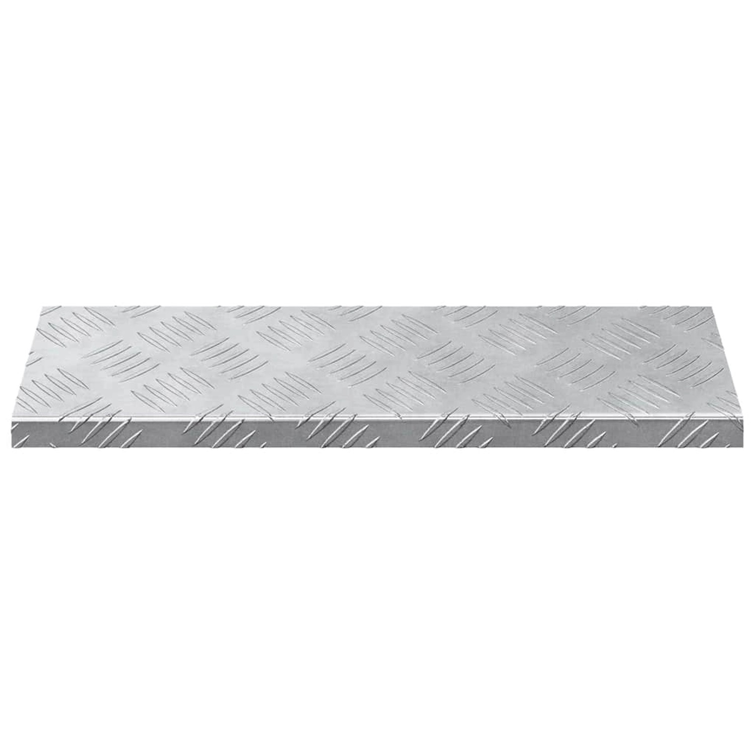 vidaXL Rautenscheiben 5 Stk Silber 60 x 18 cm Aluminium 4104232