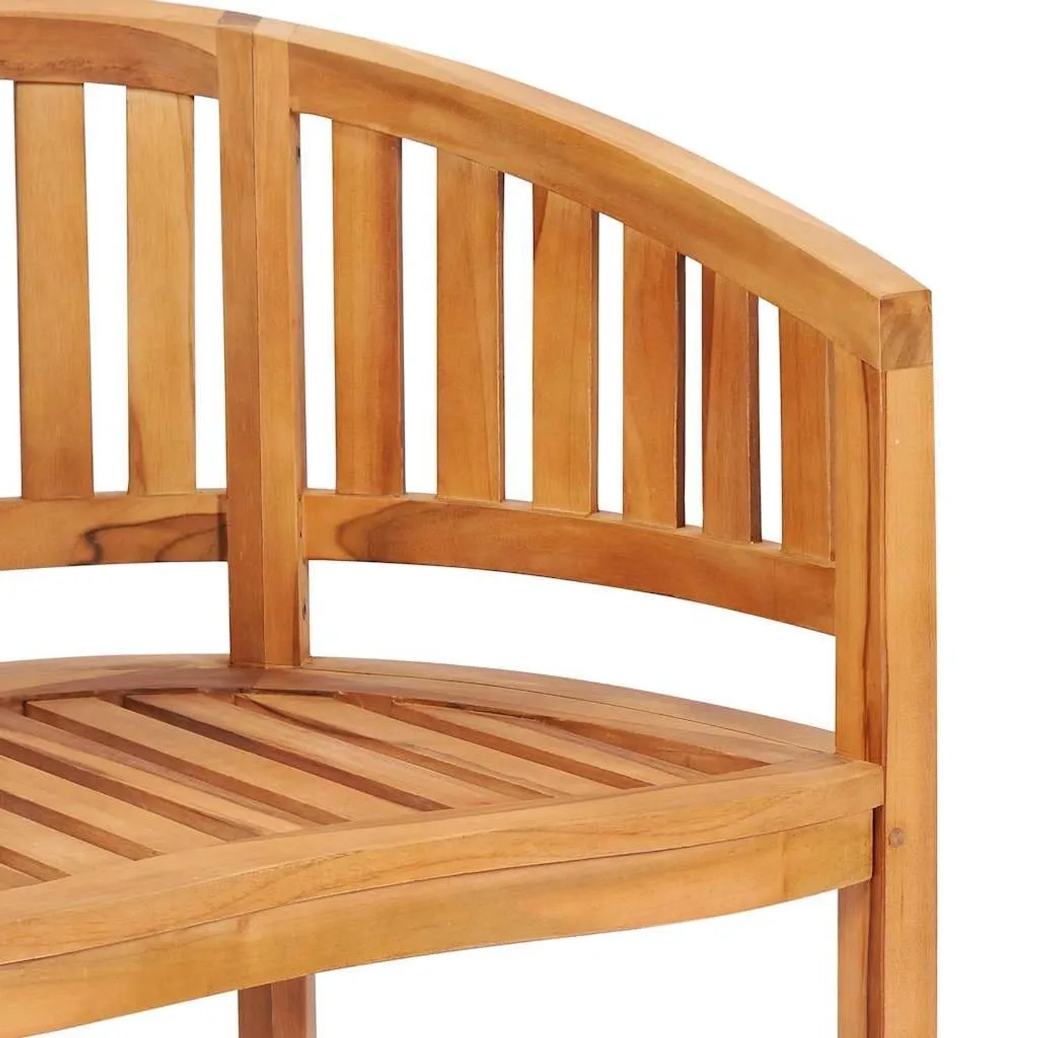 vidaXL Bananenstühle 2 Stk Massivholz Teak 48019_8