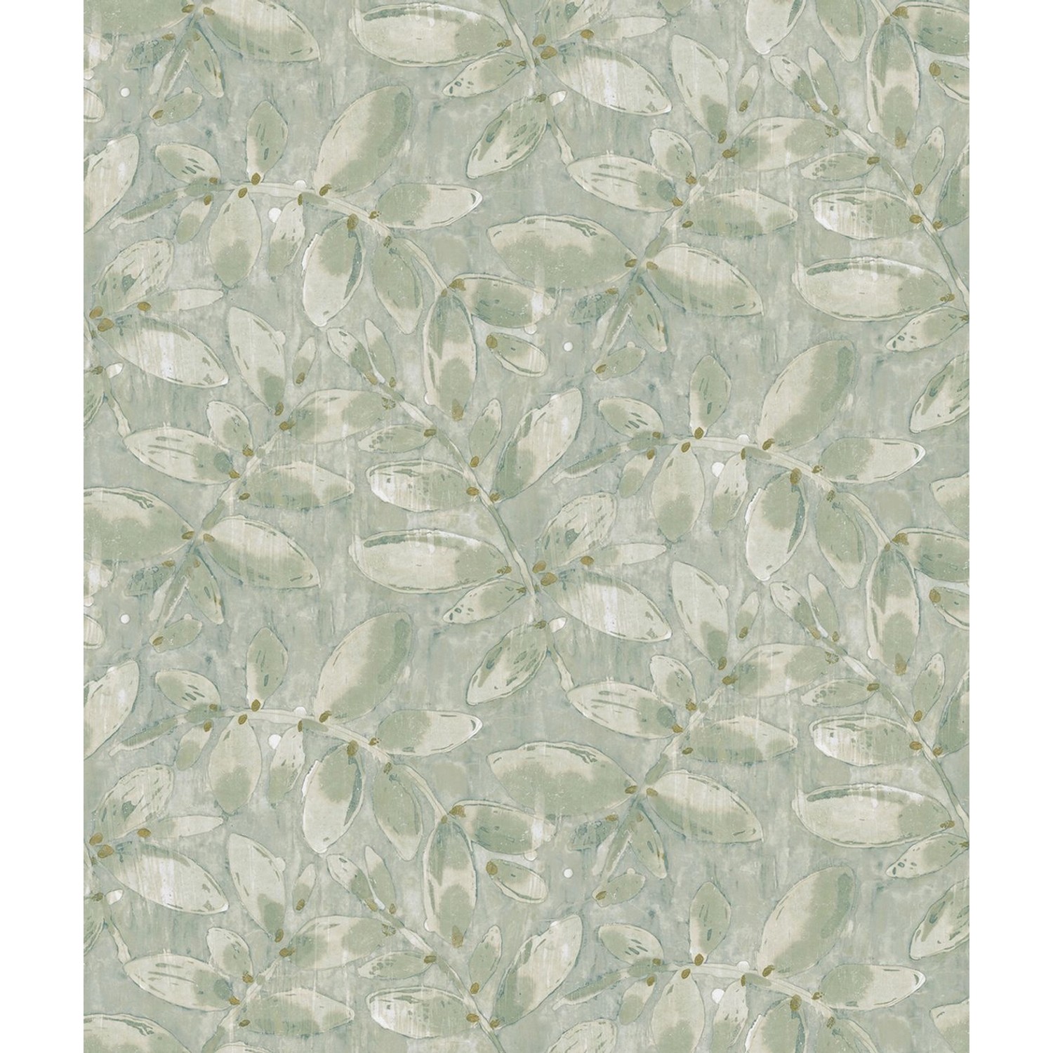 Sanders & Sanders Tapete Gezeichnete Blätter Grün 53 Cm X 1005 M - 640749 günstig online kaufen