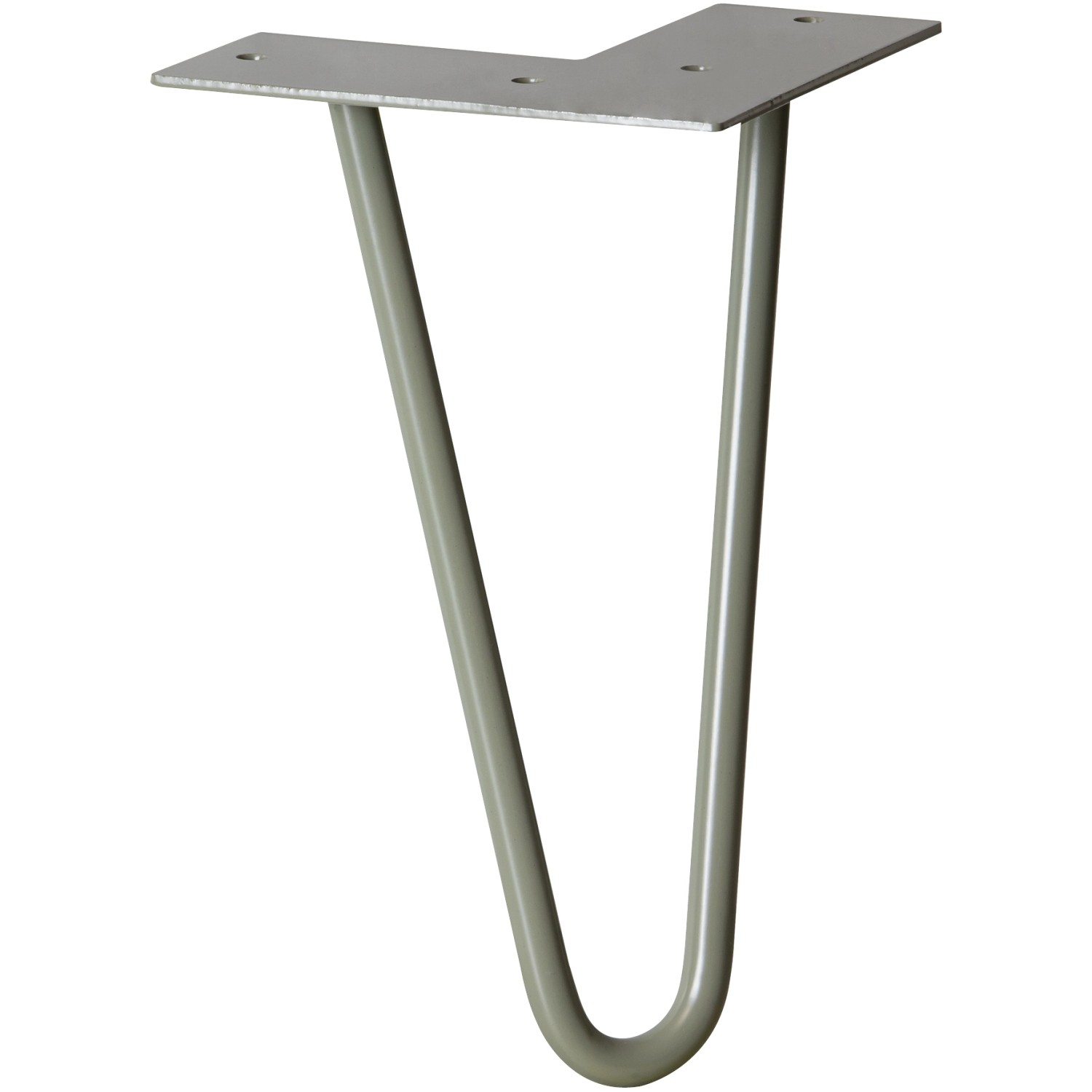 Wagner Möbelbein Hairpin Länge 200 mm Moss Grey