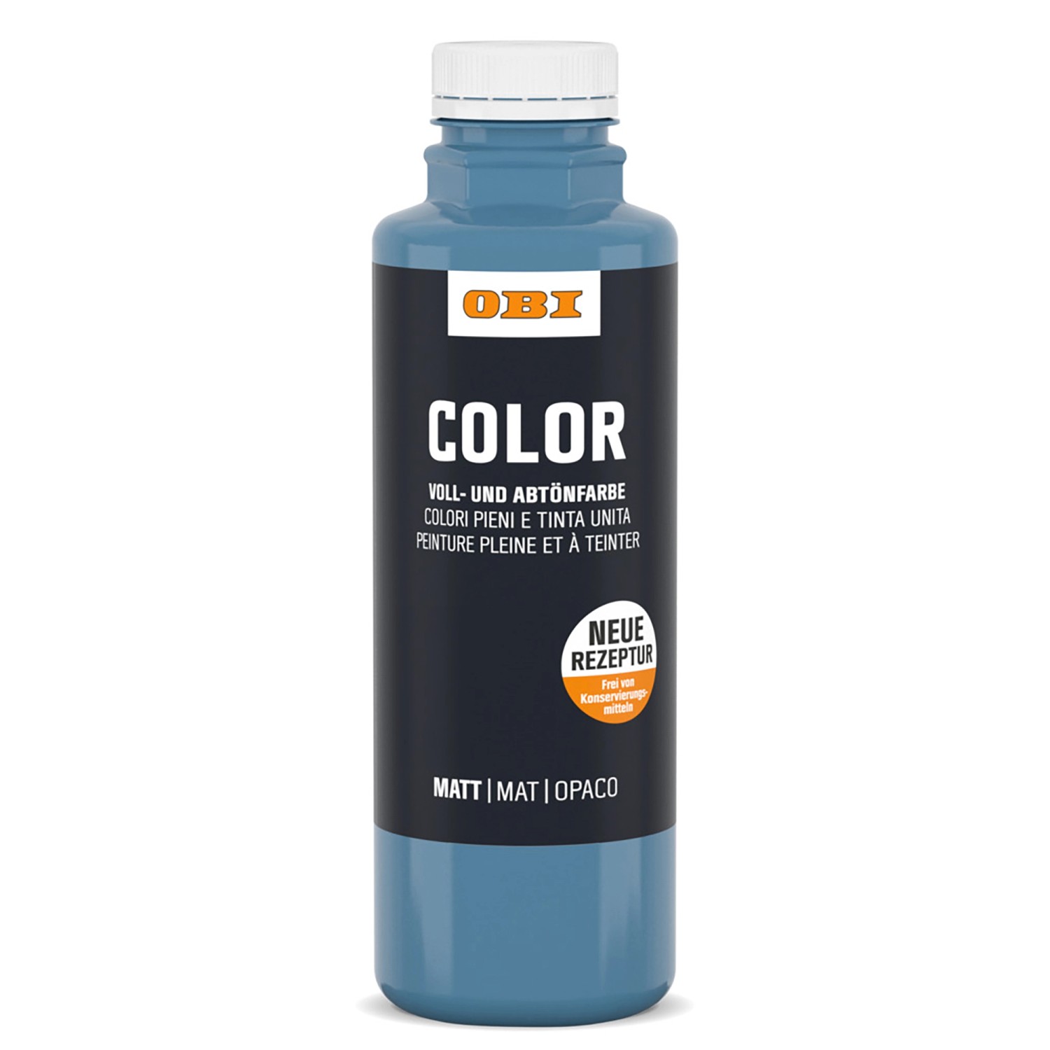 OBI Color Voll- und Abtönfarbe 500 ml Taubenblau