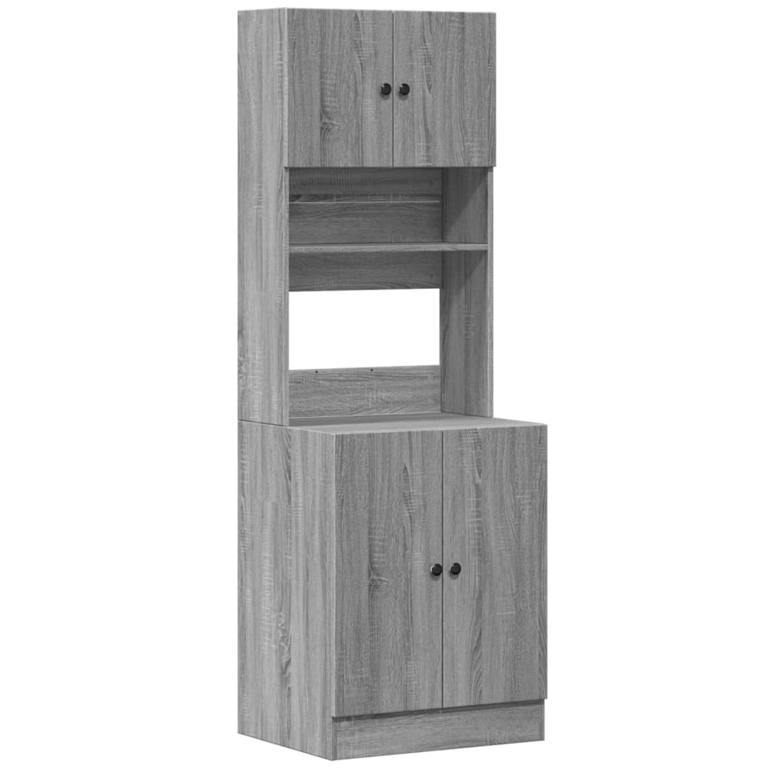 vidaXL Küchenschrank Grau Sonoma 60x50x180 cm Holzwerkstoff 3276642 günstig online kaufen