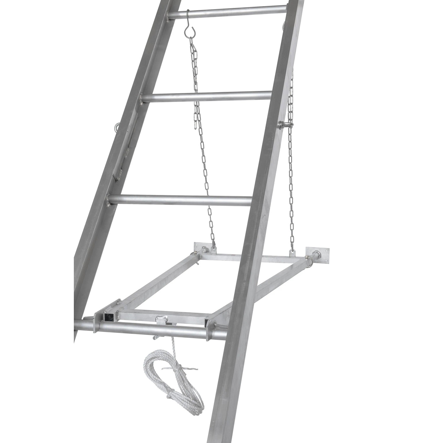 Haemmerlin Anschlagstütze 1,5 m - 2,5 m Stahlgrau