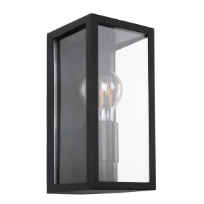 Globo GU10 LED Außen-Wandleuchte – 2x5W, IP44, Schwarz, Aluminium – Mit 2x 420 Lumen, Warmweiß (3000K) & Inklusive LED-Leuchtmittel