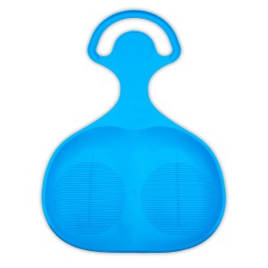 KHW Rutschteller Snow Glider, iceblue, 58x39cm, für Winterspaß im Schnee.