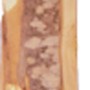 T&J Zaunpfahl Rollo, 250 cm, aus hellem Holz für Sichtschutz-Zäune.