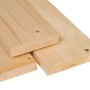 Sägeraues Schalbrett aus Fichte/Tanne, 23x100x3000 mm, ideal für den Rohbau.