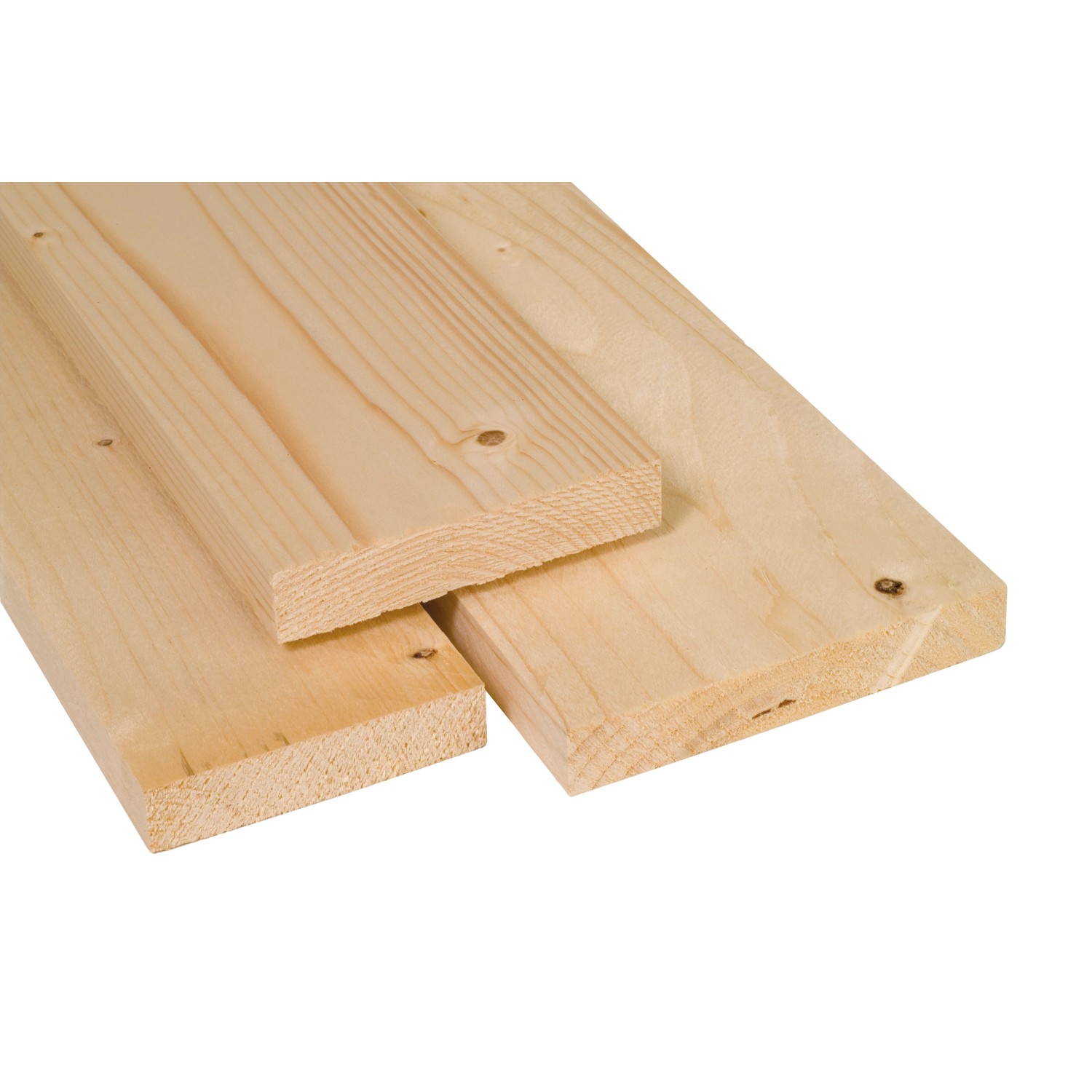 Schalbrett Fichte/Tanne sägerau 100 mm x 23 mm x 3000 mm