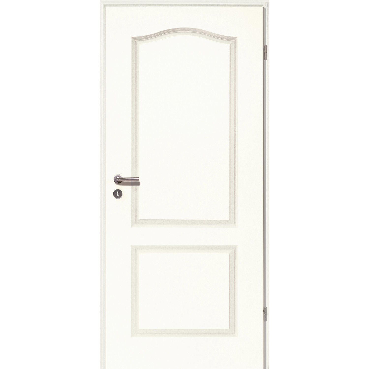 Zimmertür Brillant Classic Weißlack (4002) Bogen 98,5 cm x 198,5 cm Anschlag R