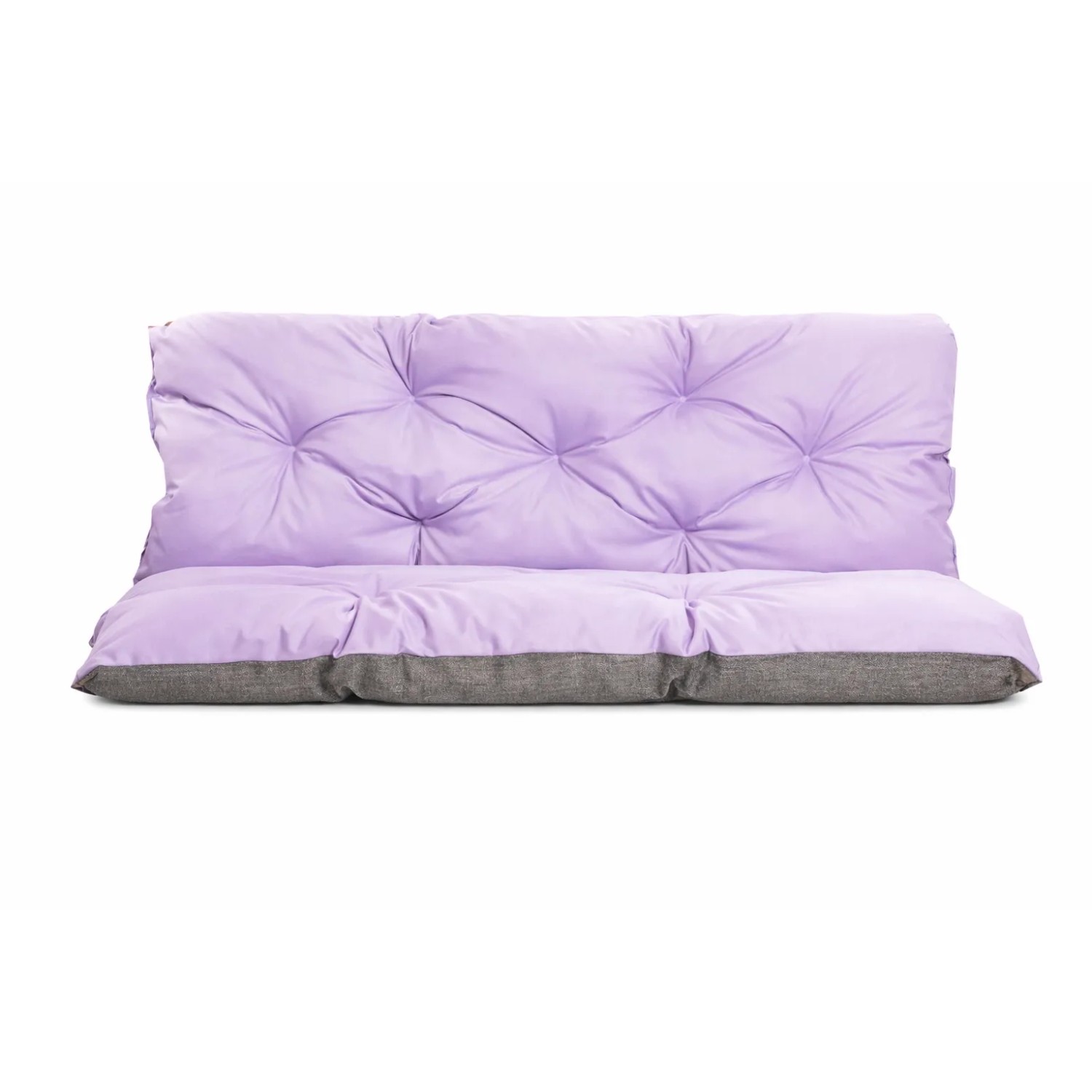Setgarden Enkel Set Palettenkissen 120x80x40cm Sitzkissen + Rückenkissen 1tlg Purple