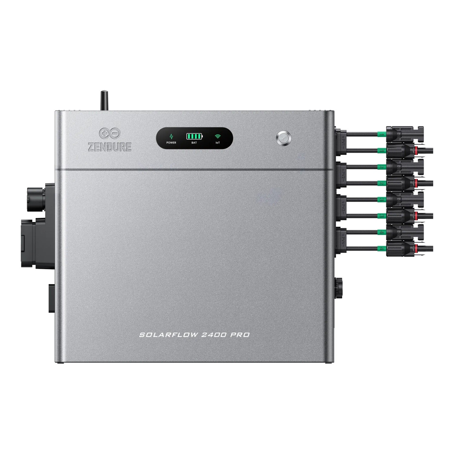 ZENDURE SuperCharged SolarFlow 2400 Pro Balkonkraftwerk Bidirektionaler AC Ausgang Bis 2400W