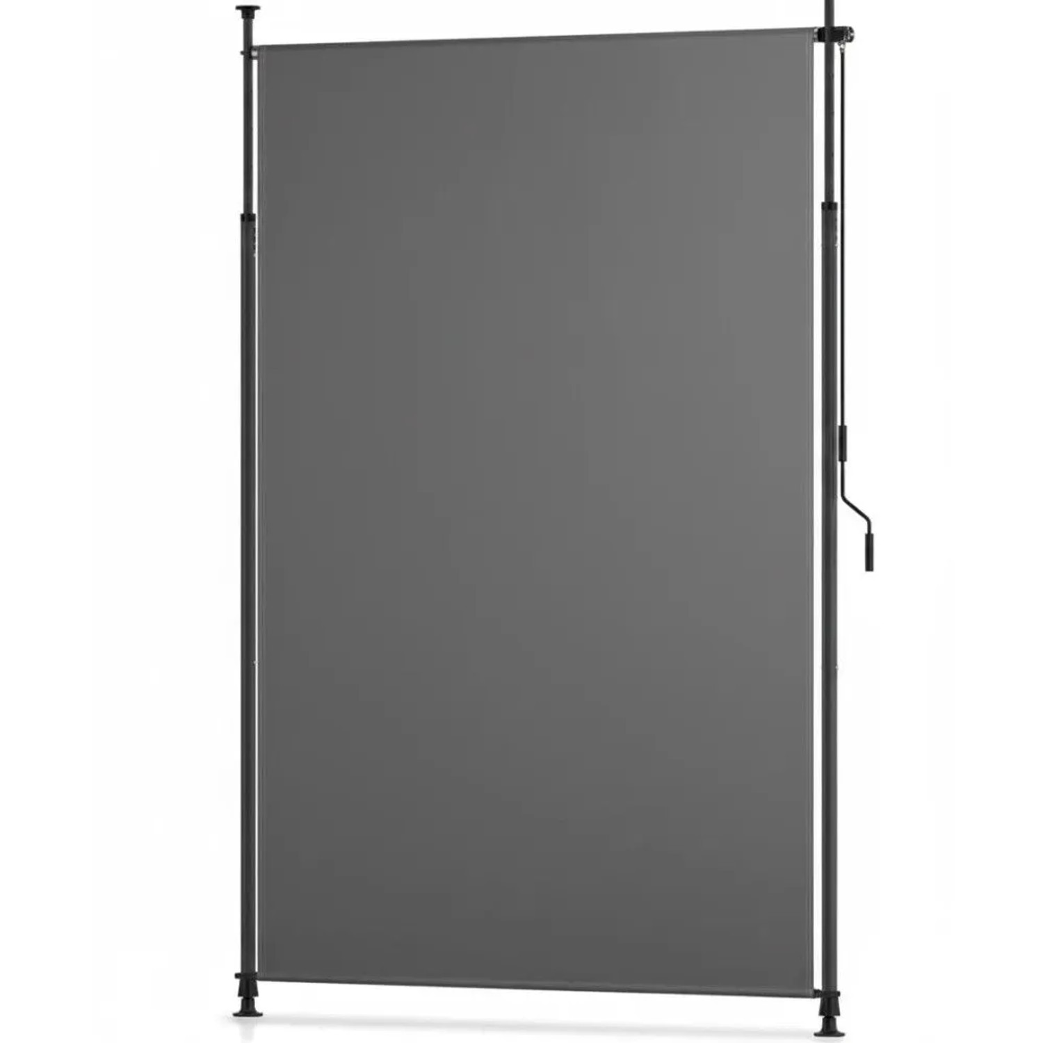Sol Royal Klemmmarkise Senkrechtmarkise Außen KM5 150x310cm Anthrazit