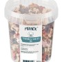 Primox Trainingssnack Mix 500g im transparenten Behälter. Hunde-Natursnacks in Knochen- und Sternform.