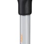 Detailaufnahme: Fiskars Gärtnerspaten Xact mit D-Griff in Orange/Schwarz. Ideal für Gartenarbeit.