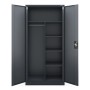 Jan Nowak Mehrzweckschrank Dawid 185 x 90 x 45 cm Anthrazit_4