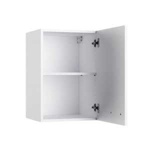 Offener, weißer OPTIFIT Küchen-Hängeschrank Bonn214, 40 cm breit, mit Einlegeboden.