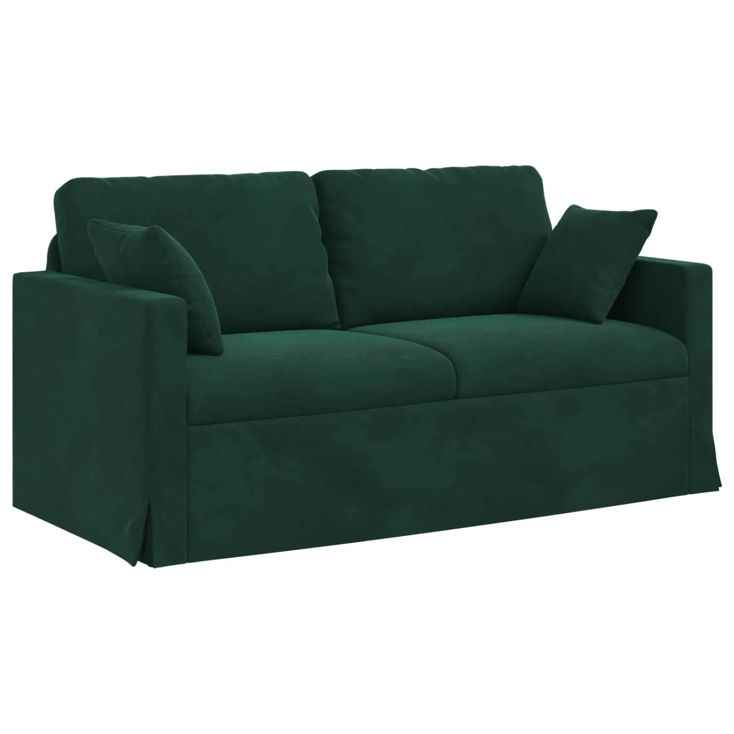vidaXL Sofa Dunkelgrün 158 x 78 x 80 cm Samt 42024424