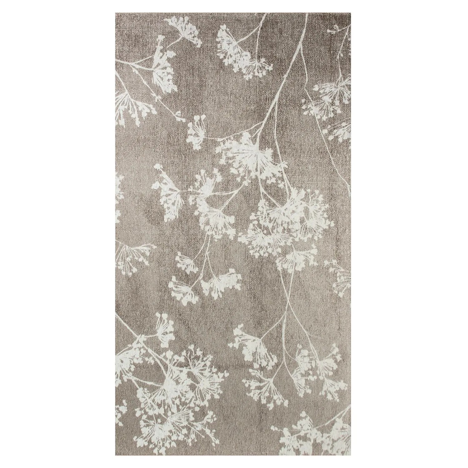 Lola&Moi Teppich Parchment Silber 80x150cm