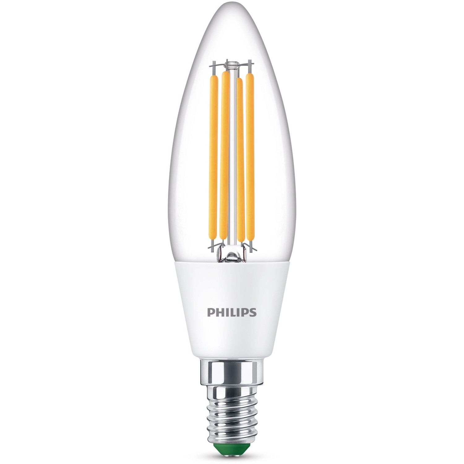 Philips LED-Leuchtmittel E14 Kerzenform 5,2 W 485 lm 12,5 x 3,5 cm (H x Ø)