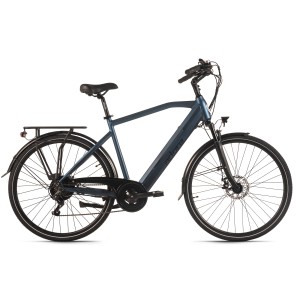 ADORE E-Citybike 28 Zoll Alu Cityfahrrad CV-190 Heckmotor 50NM 15Ah Deep Blue