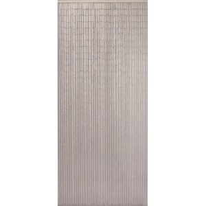 Weißer Bambus Dekorationsvorhang (90x200cm) als Türvorhang oder Raumteiler.