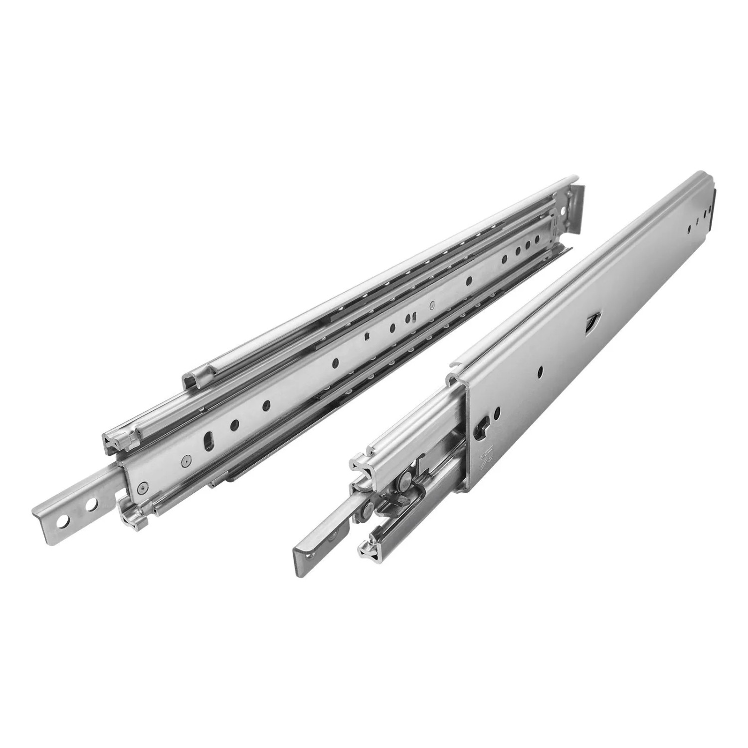 SOTECH Schwerlastauszug 200 Kg KV2-200-H76-750 EH 750 mm Einhandverriegelung mit Lock In Out