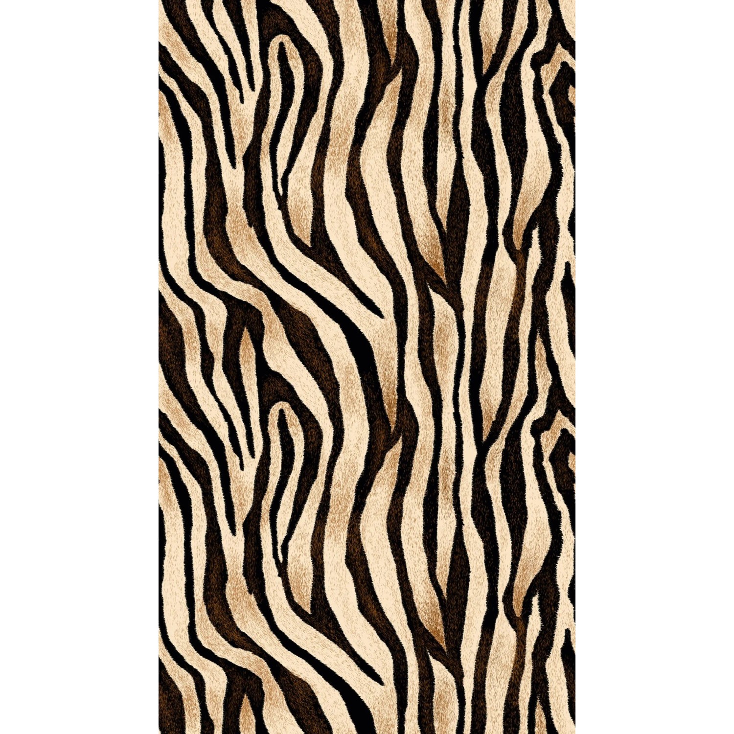 PROFHOME Fototapete mit Tiermotiv in Beige, Schwarz und Braun.