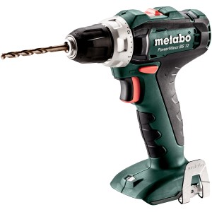 Metabo PowerMaxx BS 12 Akku-Bohrschrauber im Koffer, mit Bohrer.