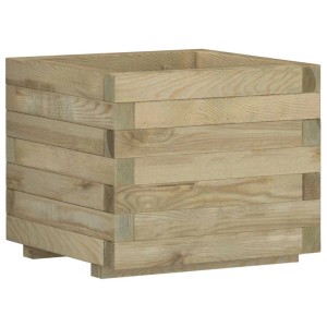 vidaXL Hochbeet 50x50x40 cm Holz Quadratisch 41659