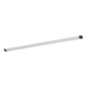 Grau-weiße Eglo LED-Unterbauleuchte Lerca, 57 cm, mit Touch-Sensor. Neutralweißes Licht für Küche & Regale.