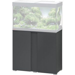 Eheim Aquarium-Unterschrank VivalineLED 126, anthrazit, mit zwei Türen. Passend für Aquarien bis 126 Liter.