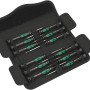 Wera Schraubendreher-Set Kraftform Micro, 12-teilig in Transporttasche.